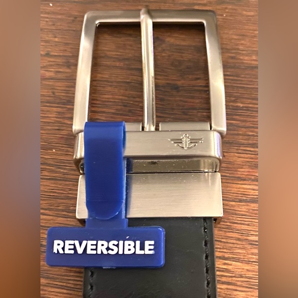 Dockers Men’s Reversible Black Belt - Picture 2 of 3